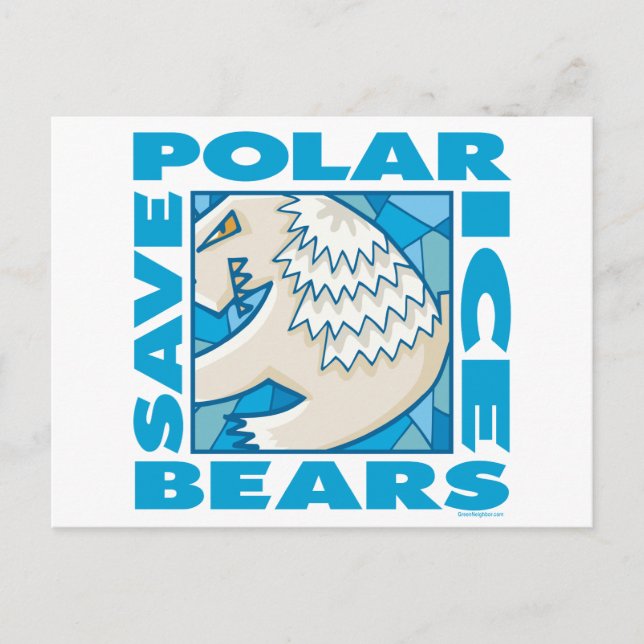 Polar Bears Postkarte (Vorderseite)
