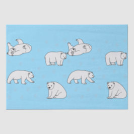 Polar Bears Seidenpapier