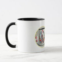 Polar Bejar Monogram "A" Classic Tasse, 11 oz