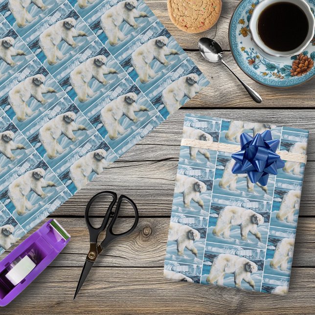 Polar Blue Geschenkpapier (Von Creator hochgeladen)