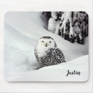 Polar-Eulen-Mauspad Mousepad