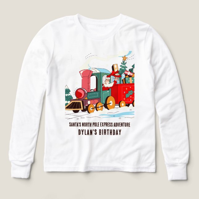 Polar Express Weihnachten Santas Zugabenteuer (Design Vorderseite)