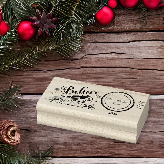 Polar Express Weihnachtsticket Gummistempel (Von Creator hochgeladen)