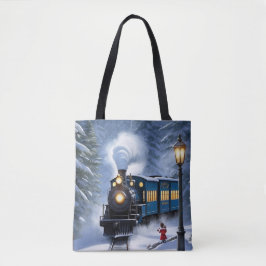 Polar Express Zug Tote Bag | Festivitäts-Zubehör