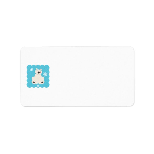 Polar Friend Adressaufkleber (Vorne)
