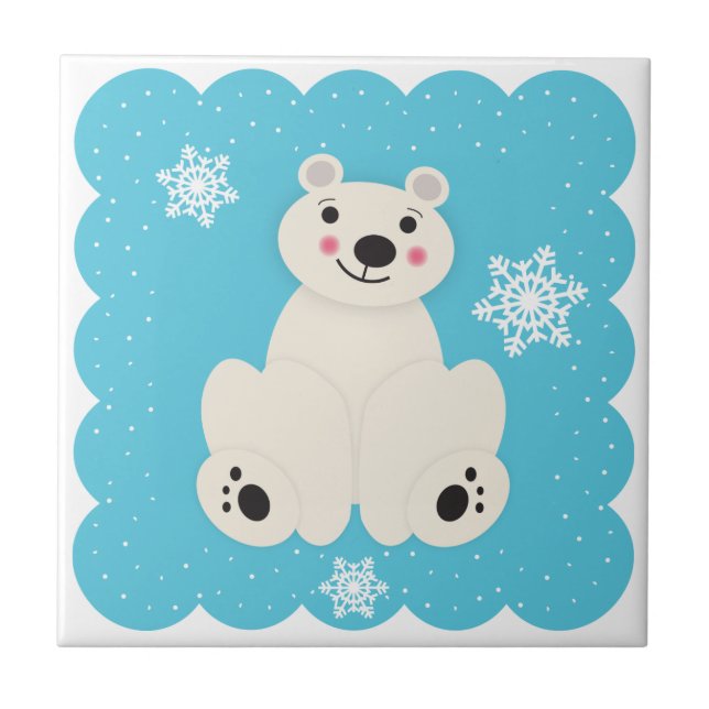 Polar Friend Fliese (Vorderseite)