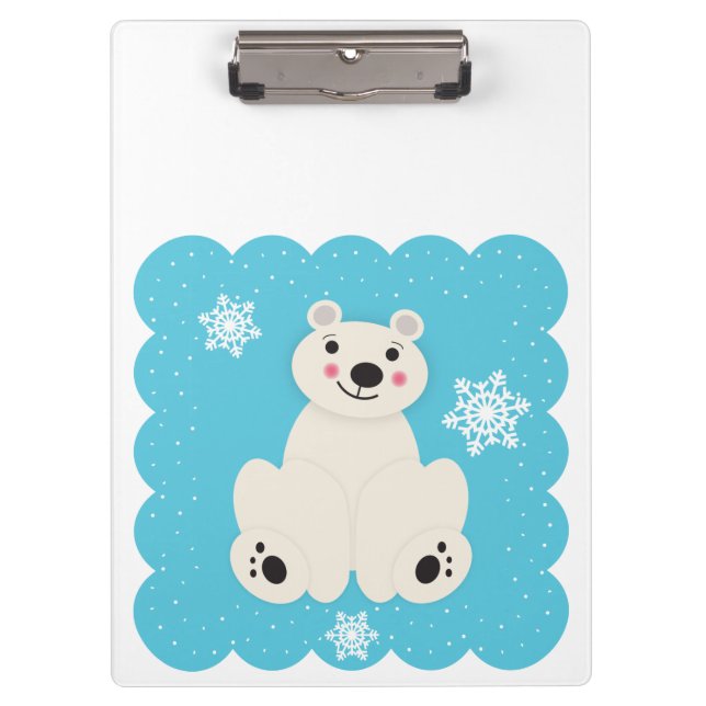 Polar Friend Klemmbrett (Vorderseite)