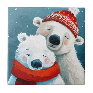 Polar Hugs Fliese