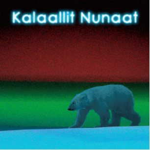 Polar Lights Polar Bear - Grönland Fotoskulptur Magnet