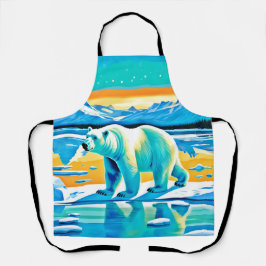 Polar Majestät: Arktische Landschaft Schürze