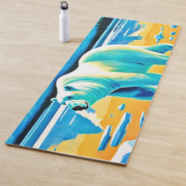 Polar Majestät: Arktische Landschaft Yogamatte