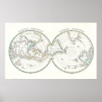 Polar Map of the World