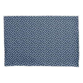 Polar Night Blue Watercolor Dots Pillow Case Kissenbezug