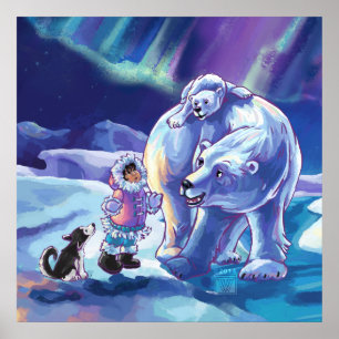 Polar Pals Poster
