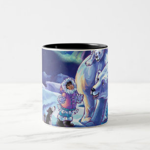 Polar Pals Zweifarbige Tasse