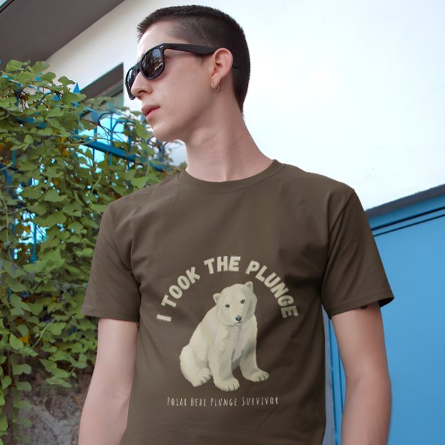 Polar Plunge Polar Bear I nahm den Tauchgang T-Shirt (Von Creator hochgeladen)