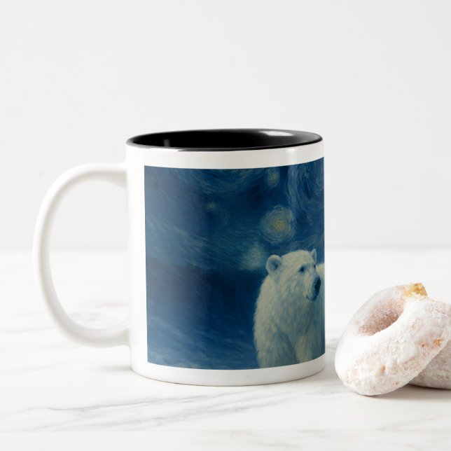 Polar Star Mug Zweifarbige Tasse (Mit Donut)