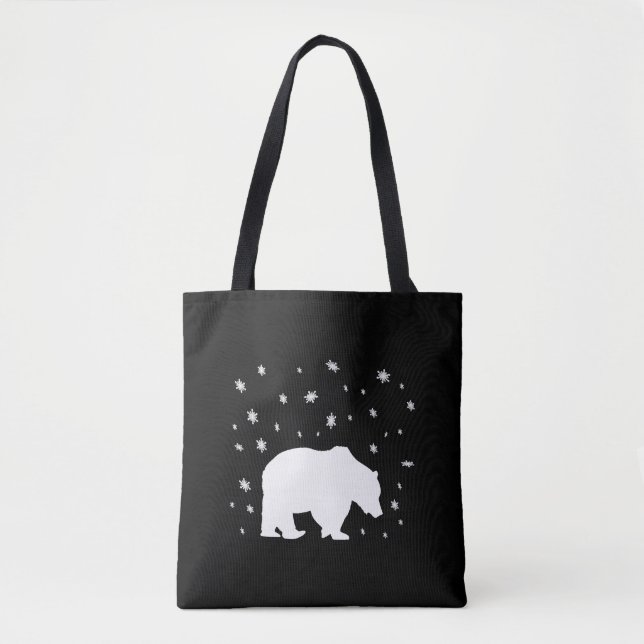 Polarbär im Schnee (Vorderseite)