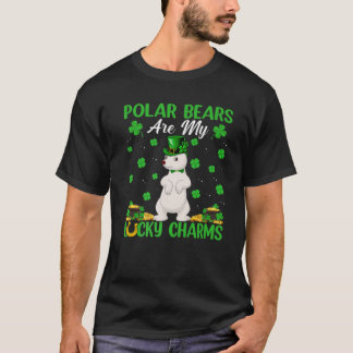 Polarbären sind meine Glücksbringer Polar Bear St. T-Shirt