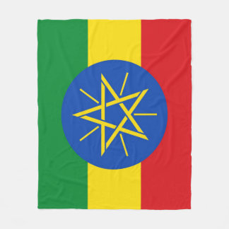 Polare Abdeckung Ethiopian flag Fleecedecke