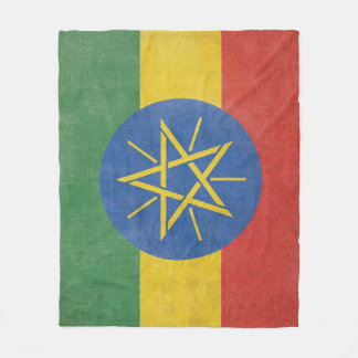 Polare Abdeckung Ethiopian flag Fleecedecke