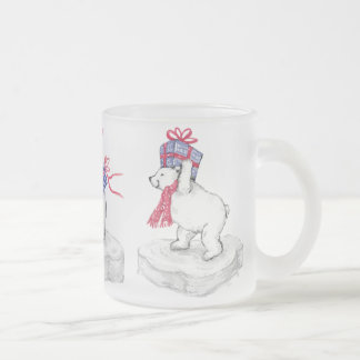 Polare Bärn-mattierte Tasse! Mattglastasse