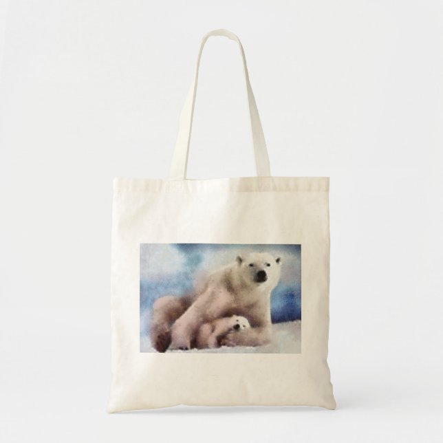 Polare Mama und CUB Tragetasche (Vorne)