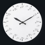 Polare Mathe-Uhr Große Wanduhr<br><div class="desc">Matheuhr entlang dem Einheitskreis im komplexen Flugzeug mit Werten der polaren Koordinate</div>