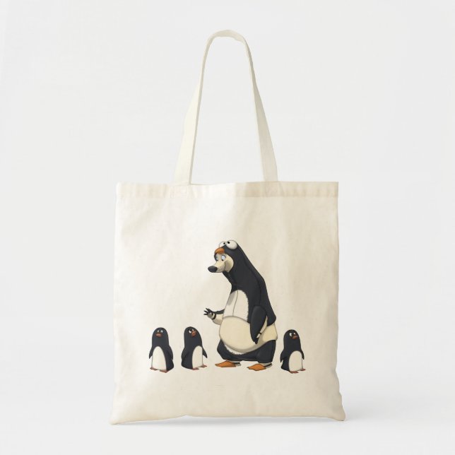 Polare Pinguin-Tasche Tragetasche (Vorne)