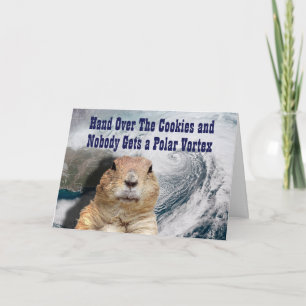 Polare Turbulenz Groundhog Days Karte