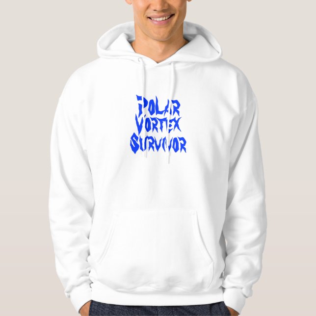 Polare Turbulenz Hoodie (Vorderseite)