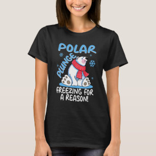 Polarer Sprung Gefroren Aus Einem Grund Kühl Polar T-Shirt