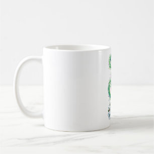Polarfuchs Aurora Nacht Winter Kaffeetasse
