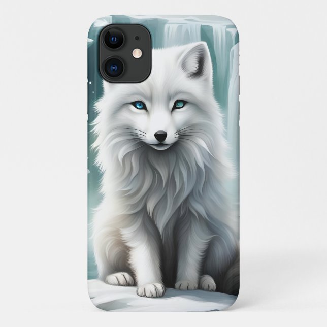 Polarfuchs Case-Mate iPhone Hülle (Rückseite)