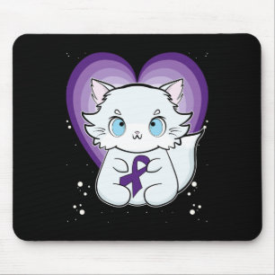 Polarfuchs Mit Band Heimerheimer Bewusstsein  Mousepad
