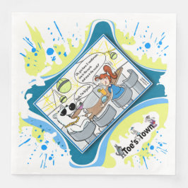 Polargebiete | Valentinstag Dinnernapkin Serviette