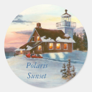 Polaris Sunset Sticker