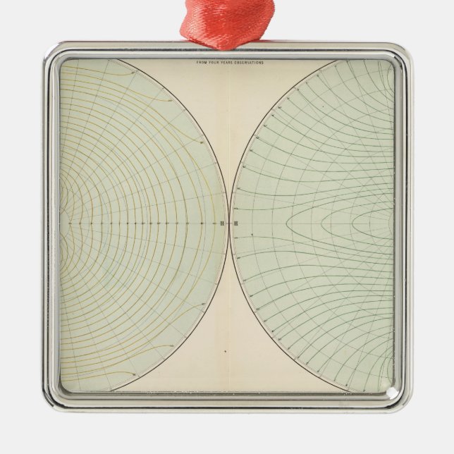 Polarisationsatmosphäre Ornament Aus Metall (Vorne)