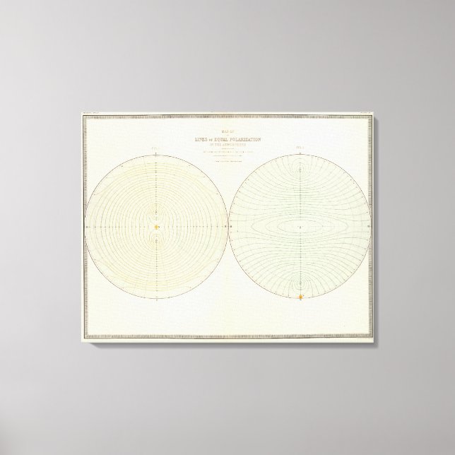 Polarisierung Leinwanddruck (Vorderseite)