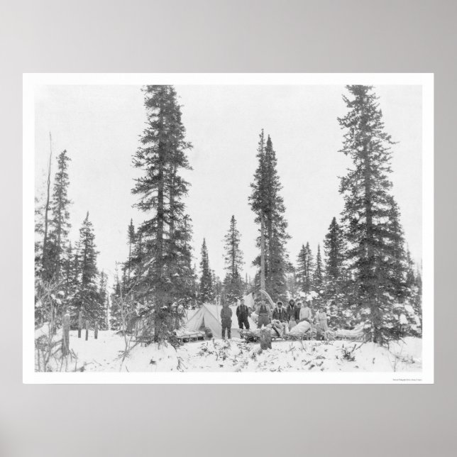 Polarkreis-Campers 1919 Poster (Vorne)