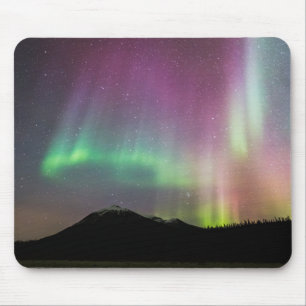 Polarlicht Alaska Brooks Range, Alaska Mousepad