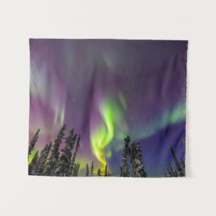 Polarlicht Fairbanks, Alaska Wandteppich