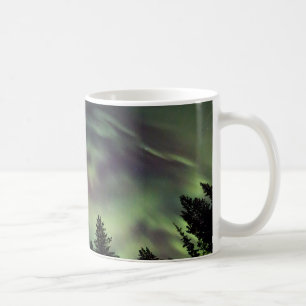 Polarlicht in Finnisch Lappland Kaffeetasse