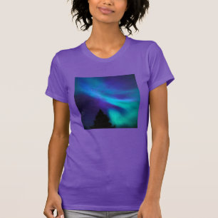 Polarlicht Kanada Ontario Sudbury T-Shirt