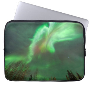 Polarlicht Nordlichter Fairbanks Laptopschutzhülle