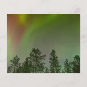 Polarlicht Nordlichter Himmel Glühen Funkeln Flyer