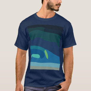 Polarlicht Nordlichter T-Shirt
