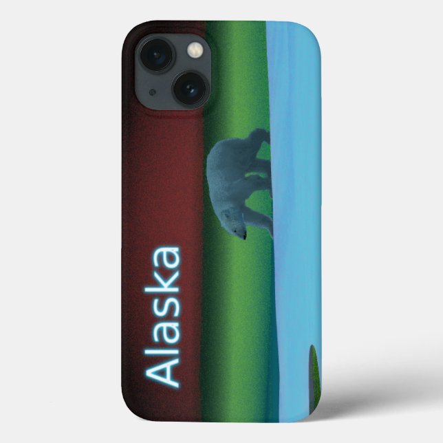 Polarlichter Case-Mate iPhone Hülle (Rückseite)