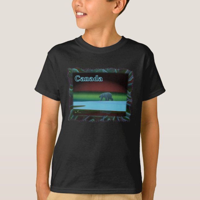 Polarlichter T-Shirt (Vorderseite)