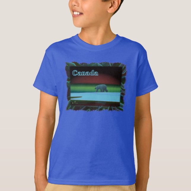Polarlichter T-Shirt (Vorderseite)